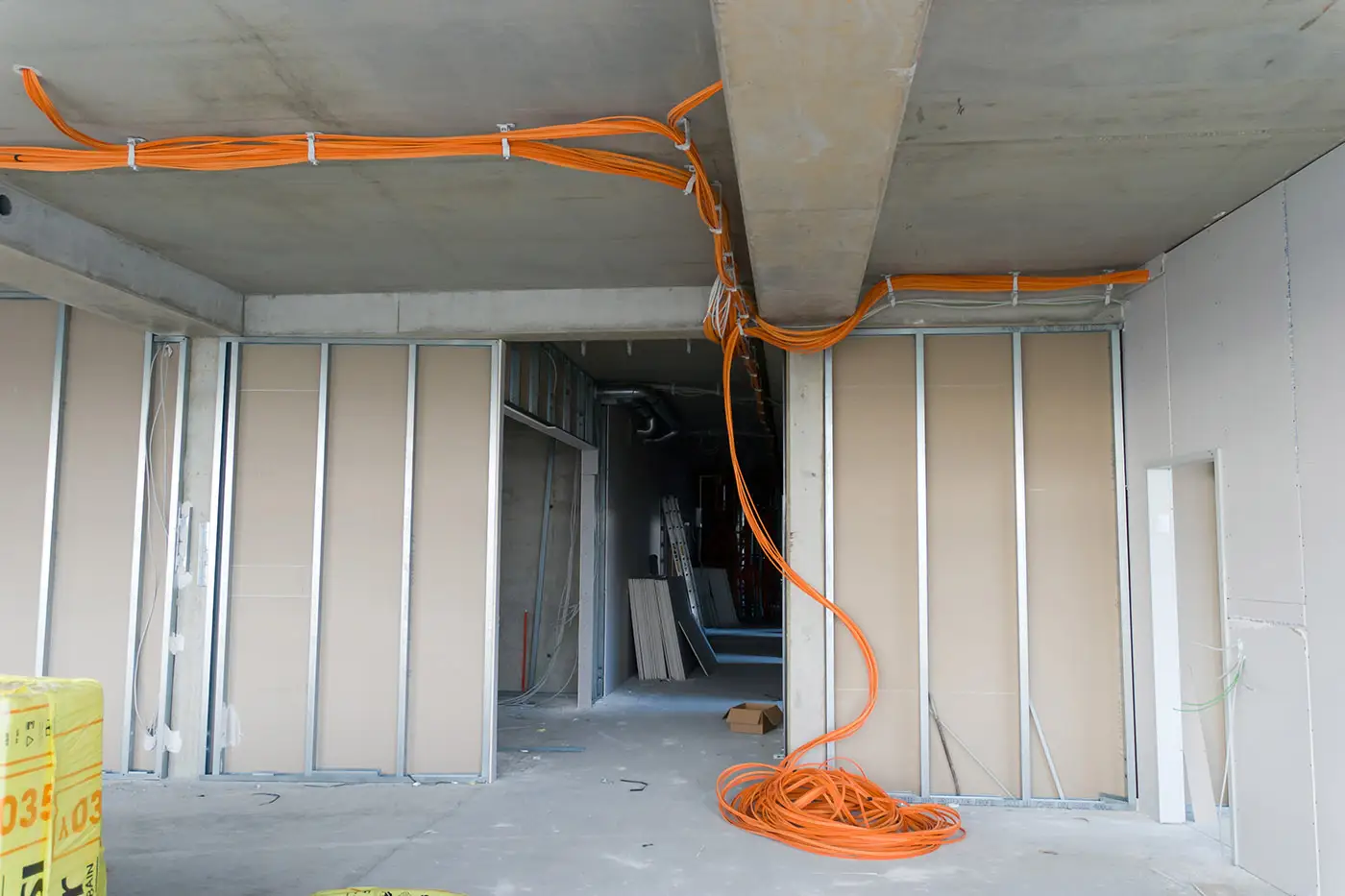 Trockenbauwände in der Konstruktion