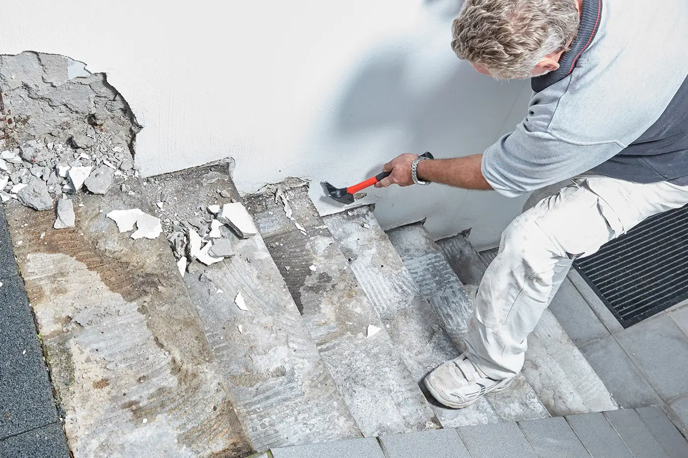 Sanierung einer Treppe