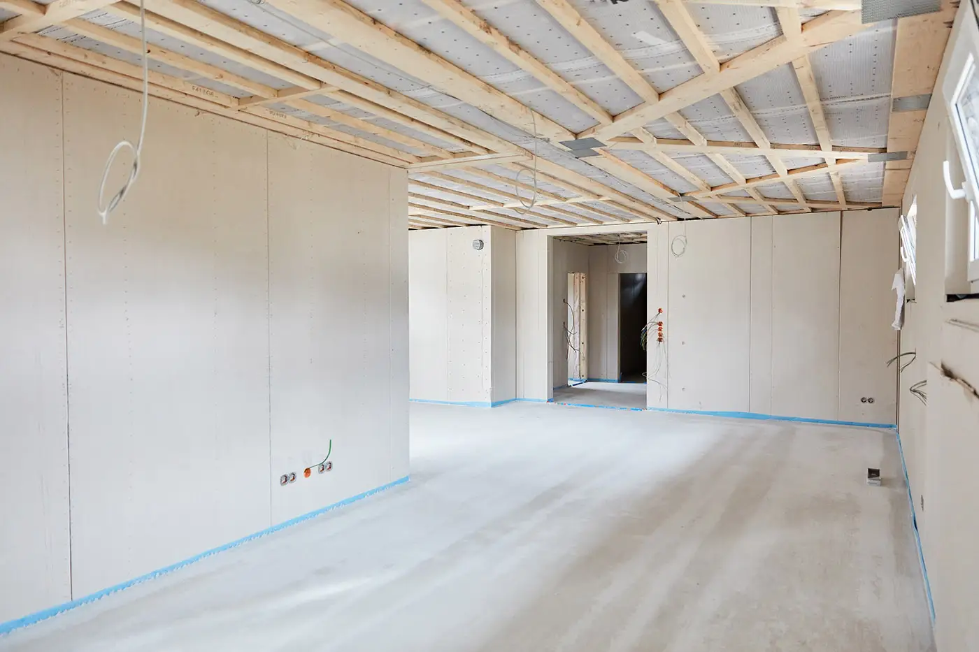 Renovierung von Büroräumen