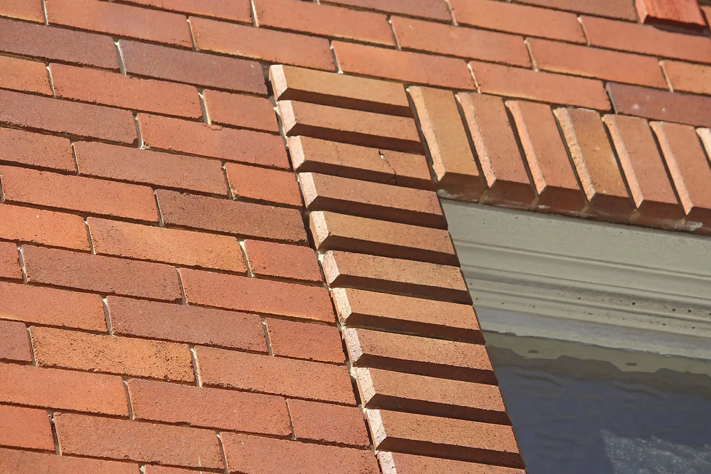 Fertige Klinkerarbeiten