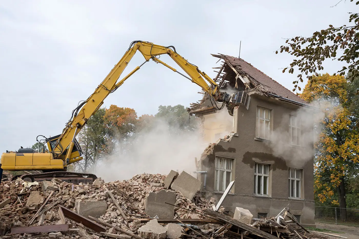 Abbruch und Rückbau eines Wohngebäudes