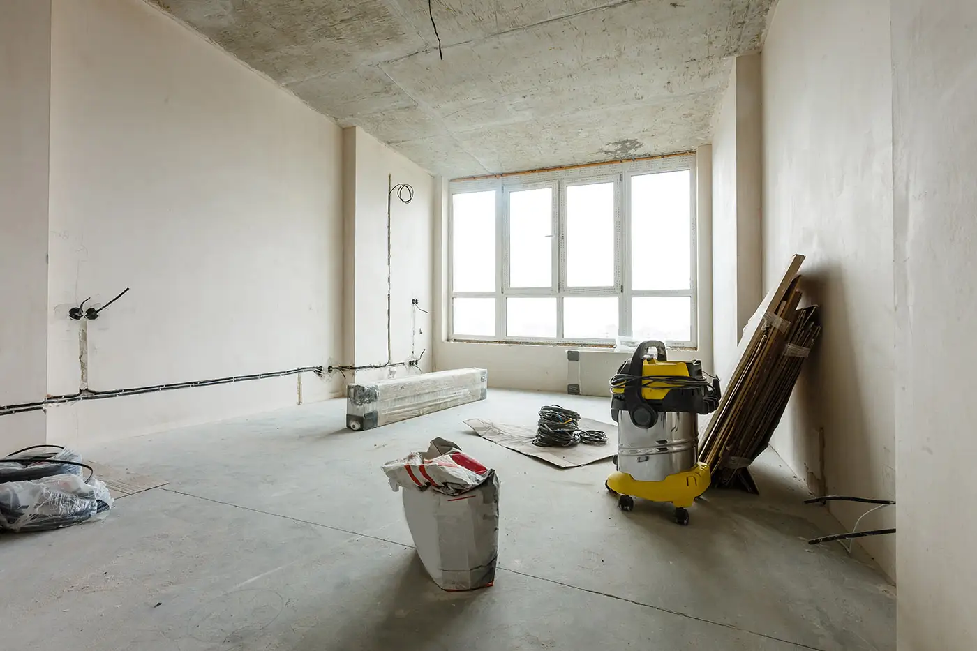 Badrenovierung in Arbeit
